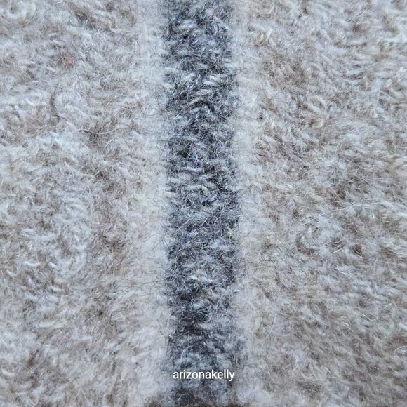 Laraib Cashmere Woven Scarf Natural Earthy Made in Nepal - Picture 10 of 16